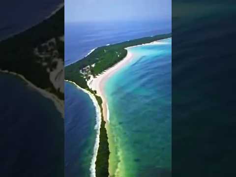 Soar above Minicoy Island and uncover the enchanting allure of Lakshadweep.