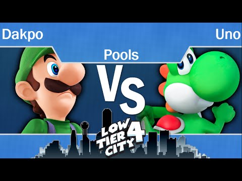LTC4  - Dakpo (Luigi) vs Uno (Yoshi) Pools - Smash 4