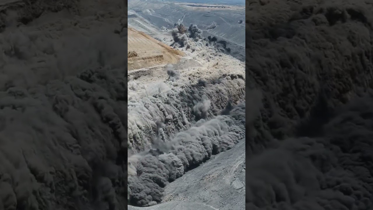 Blasting Process in Mining