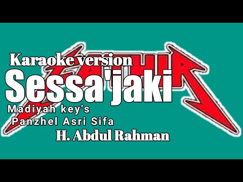 Sessa'jaki (KARAOKE) - UDIN PANSEL feat Asri Sifa.