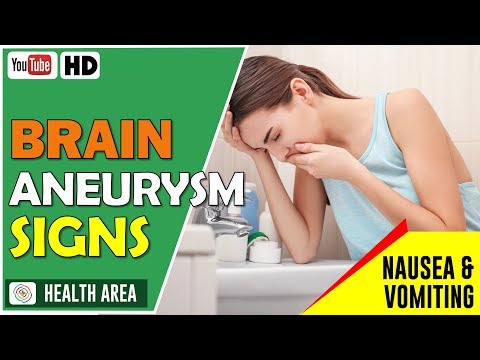 Brain Aneurysm Symptoms: 9 Warning Signs of a Brain Aneurysm Video