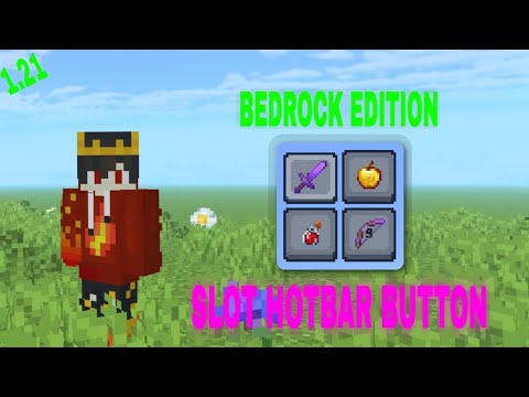 Slot Hotbar Button Texture Pack For MCPE/MCBE (Best Pack Ever 💥)