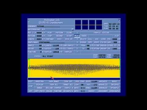 Amiga Hardware Programming 25 - Protracker - Instrument editing, Intro