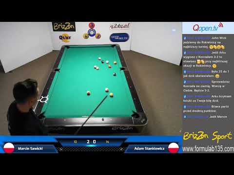 Adam Stankiewicz vs Martin Sawicki - Turniej - Formuła B 1-3-5 PRO q24q.pl - Grupa B