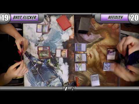 Round 2 - Affinity vs Bant Flicker (Modern)