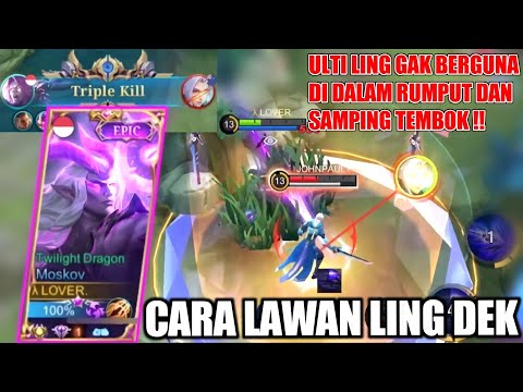 TOP GLOBAL MOSKOV BIKIN LING OLENG, TURU DEK LING WKWK - MOBILE LEGENDS