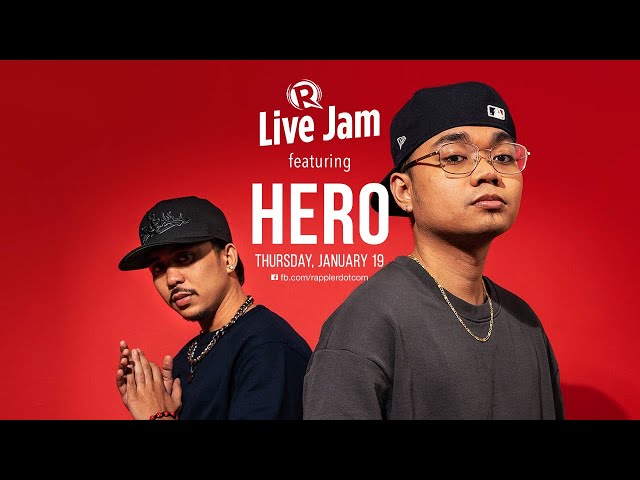 [WATCH] Rappler Live Jam: HERO
