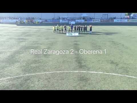 RESTV / Real Zaragoza 2 - Oberena 1 / ALEVÍN / 1a Fase