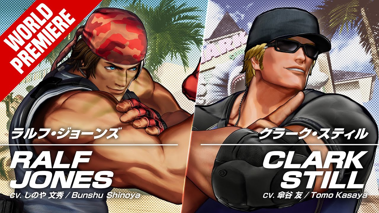 KOF XVď˝RALF JONES & CLARK STILLď˝Trailer #19 #20ăTEAM IKARIă
