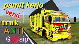 Download lagu Pamit kerjo NDX aka versi truk anti g💋sip/game bussid V3.0 mp3