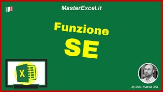 MasterExcel.it - Tutorial Funzione Se Excel (IF) | Impara ad usare la formula SE di Excel