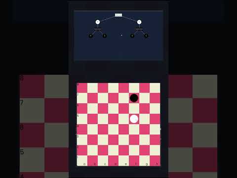 Making a Checkers Bot in 60 Seconds #pygame #gamedev #programming #shorts