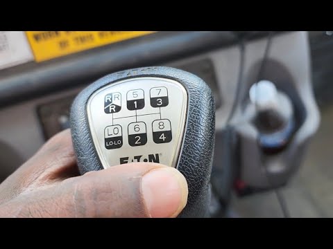 Easy way to manually shift a 8 speed transmission.