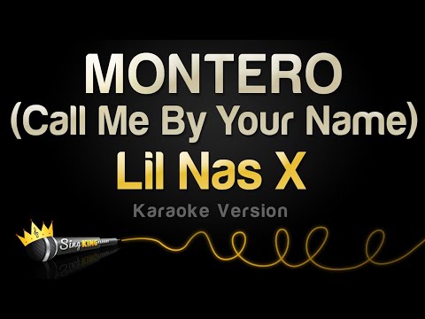 Lil Nas X - MONTERO (Call Me By Your Name) (Karaoke Version)