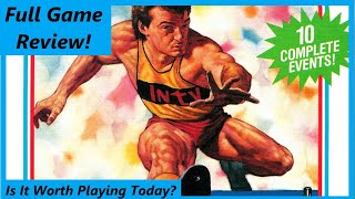 Super Pro Decathlon Intellivision Review The No Swear Gamer Ep 818