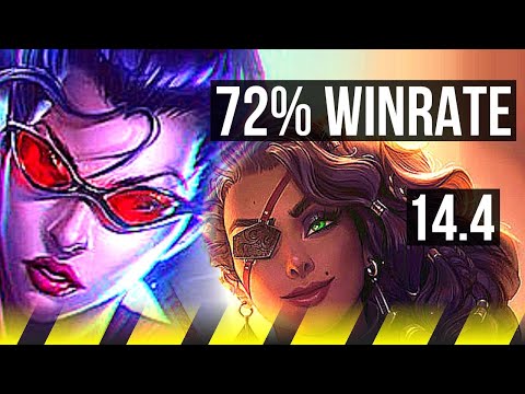 VAYNE & Lulu vs SAMIRA & Nautilus (ADC) | 72% winrate, Legendary | TR Challenger | 14.4