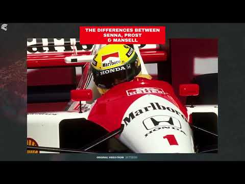 The Differences Between Ayrton Senna, Alain Prost & Nigel Mansell - Steve Nichols
