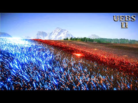 120,000 TERMINATORS & JEDI KNIGHTS vs 4,000,000 MARAUDERS | Ultimate Epic Battle Simulator 2 UEBS 2