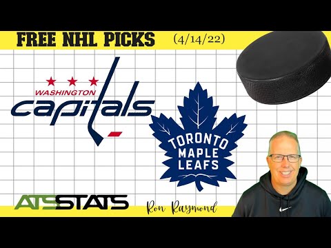 Washington Capitals vs  Toronto Maple Leafs Prediction 4/14/22 -  Free NHL Picks