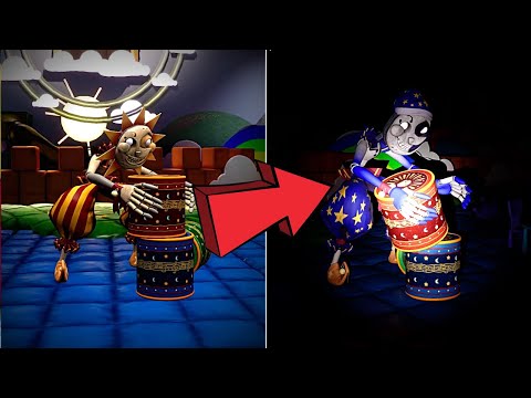 How Sun and Moon Clean Up the Mess Made by Gregory [FNAF Security Breach]