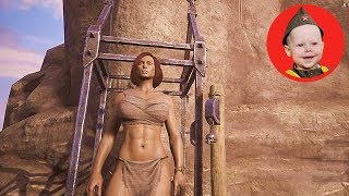 Conan Exiles (2018 PS4): How to Build an Elevator