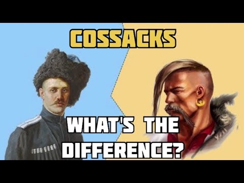 What are the differences between the Don and Zaporozhian Cossacks?