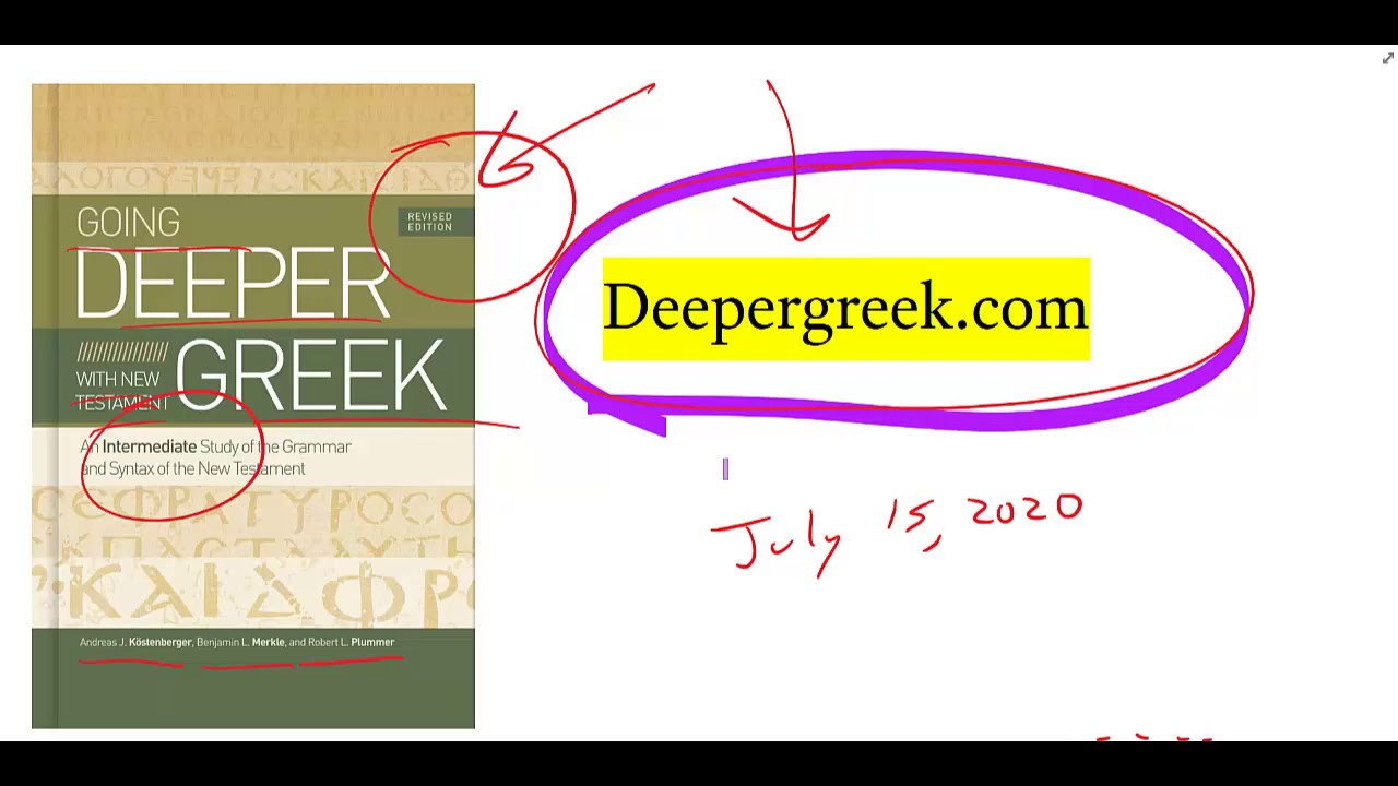 Revised Deeper Greek Review Video