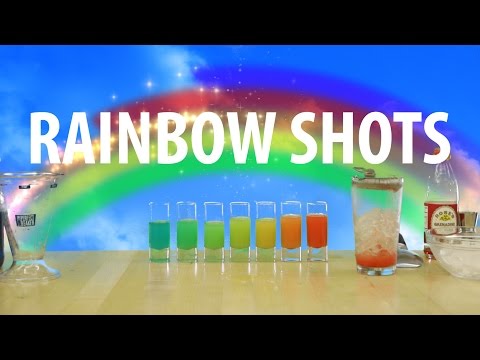 How to Make Rainbow Shots