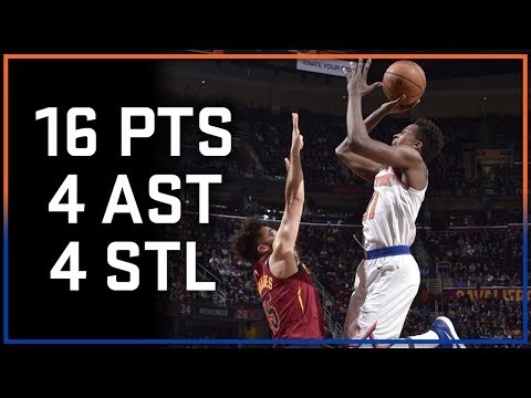 Frank Ntilikina Full Highlights Knicks vs Cavaliers 4.11.18 - 16 Points, 4 Assist, 4 Steals