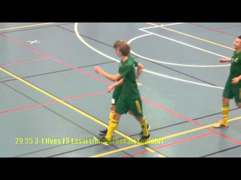 Ilves FS-FC Kemi 4-3 (2-1) U21 Futsal-Liiga 6.12.2015 maalit