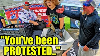 We got Protested for THREATENING a Fisherman in our tournament…