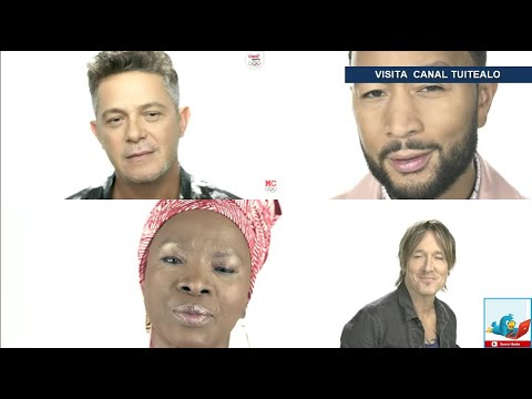 Angelique Kidjo, Alejandro Sanz, John Legend y Keith Urban cantan 'Imagine'  tras juramento olímpico