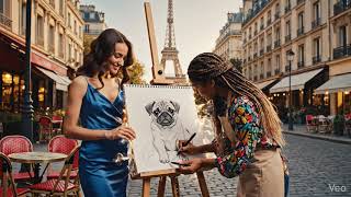 She asked for a drawing, but got the surprise of a lifetime