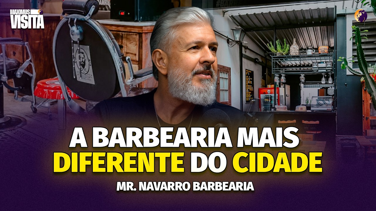 A BARBEARIA MAIS DIFERENTE DA CIDADE