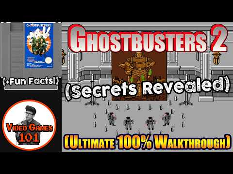 Ghostbusters 2 NES Walkthrough | 100% Guide | Video Games 101