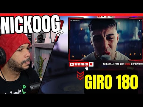 SORPRENDENTE - NickOOG  Giro 180 Reacción  #nickoogclk #reaccion