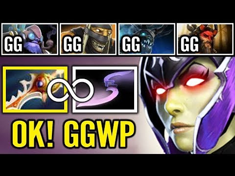 Saksa Luna Divine Rapier GGWP Try Hard Strong Carry Build Dota 2