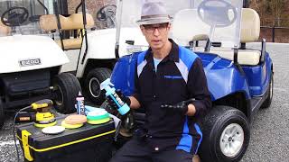 How To: Golf Cart Detailing  Permenant Renewal, Body, Plasitc, Rubber, Windshield