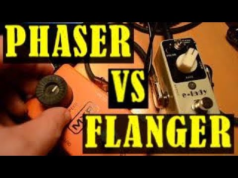 Phaser VS Flanger (Electric Guitar Pedals) MXR Phase 90 Vs MOOER E lady 🎸