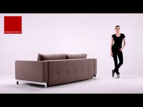 INNOVATION   CASSIUS DELUXE EXCESS LOUNGER   QUEEN SIZE   CHROME LEGS