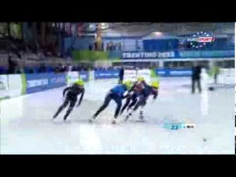 KICHAPOVA, KOBYLAKIEWICZ, ZAHARIEVA 500m Heats 5 26th Winter Universiade, Trentino, 2013 Ladies'