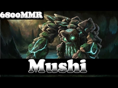 Dota 2 - Mushi 6800 MMR Plays Tiny Vol 1 - Pub Match Gameplay!