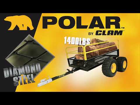 Polar Mesh Trailer Tandem Axle 1400-Lb. Capacity Model# HDM1400TA