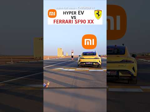£50K 1,500hp Hyper EV vs Ferrari SF90 XX — DRAG RACE