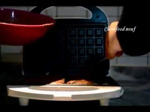 Healthy Chocolate Waffles      وصفة وافل بالشوكولاتة صحي