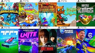 Top 10 Best Local Co-op FREE Games of PS5 | Best 2 Player FREE Games of PS5