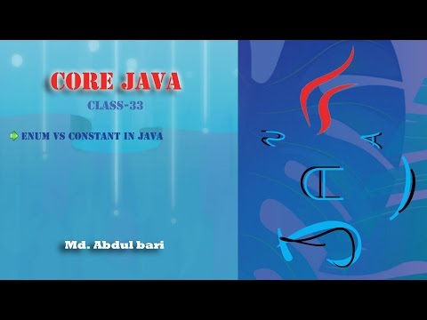 Core Java Bangla Tutorialenum Vs Constant Class 33