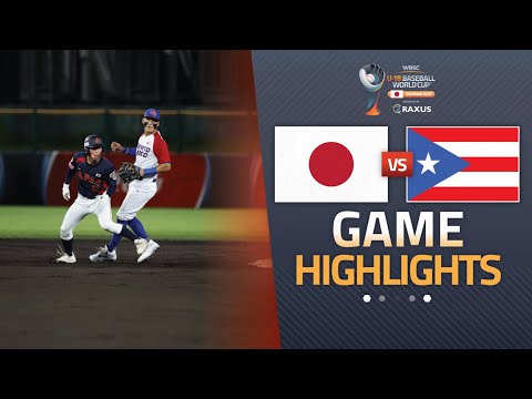 HIGHLIGHTS | 🇯🇵 Japan vs 🇵🇷 Puerto Rico | WBSC U-18 Baseball World Cup 2025