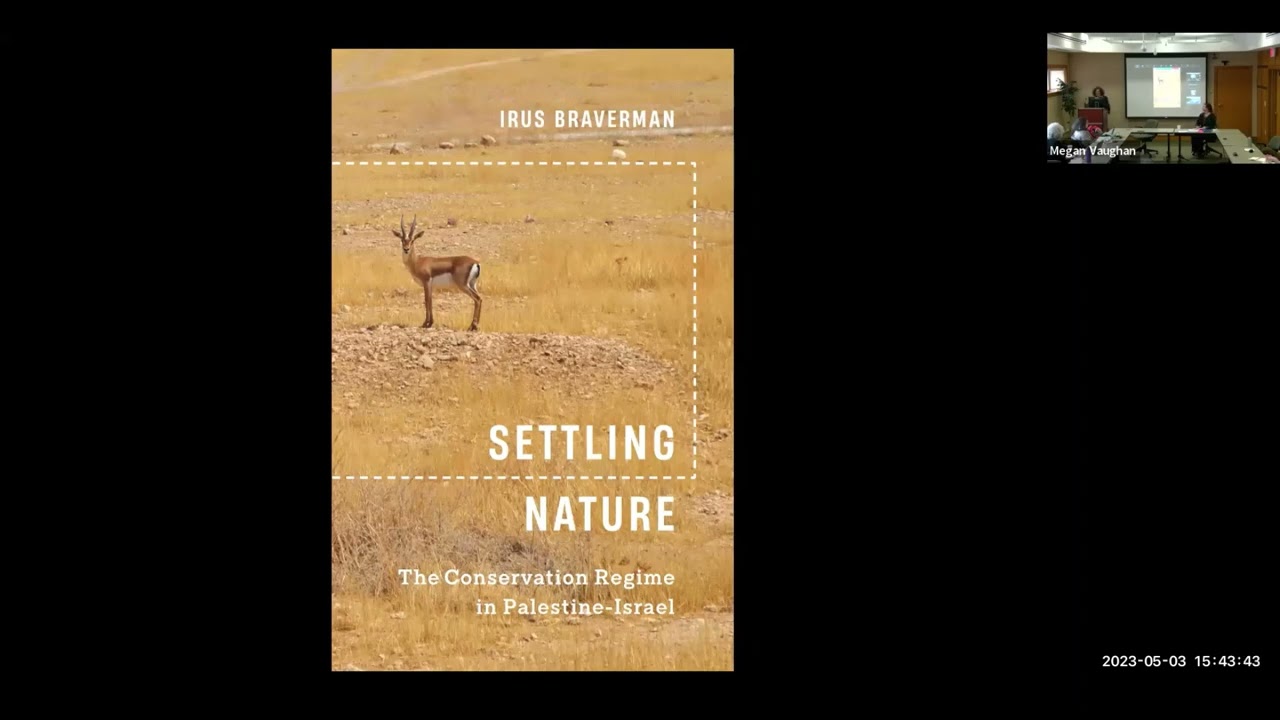 Settling Nature draws on more than a decade of ethnographic fieldwork to document how the administration of nature in Palestine-Israel advances the Zionist project of Jewish settlement alongside the corresponding dispossession of non-Jews from this space. Highlighting the violent repercussions of Israel’s conservation regime, Braverman plants the seeds for possible reimagining's of nature that transcend the grip of the state’s settler ecologies. The book discussion also features Leila Harris as a commentator. Dr. Harris is a Professor in the Institute for Resources, Environment and Sustainability and also in the Institute for Gender, Race, Sexuality and Social Justice at the University of British Columbia.