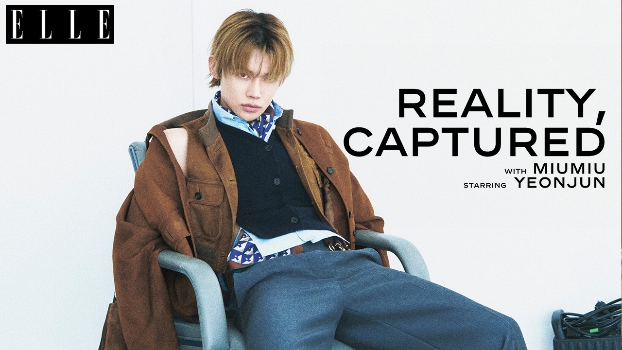 TOMORROW X TOGETHER YEONJUN、情熱を秘めた無敵のアイコン｜ELLE Japan